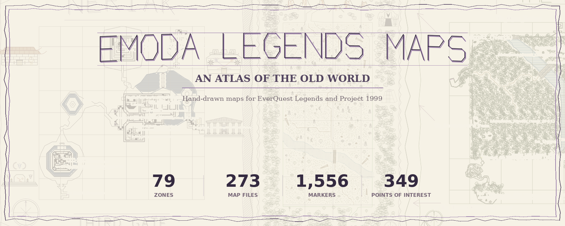 Emoda Legends Maps — an atlas of the Old World
